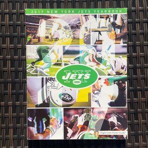 2017 New York Jets Yearbook Poster, Gameday Advertising Schedule Cards Magnet